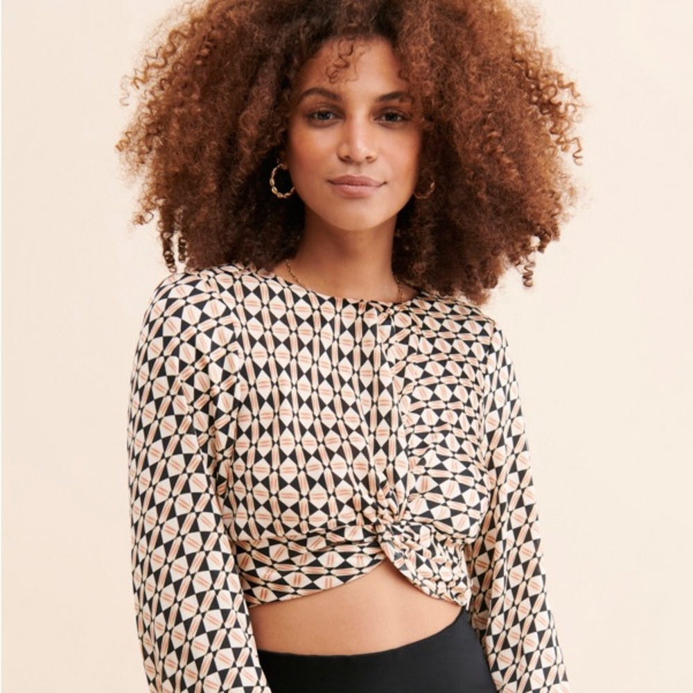 MINKPINK Cece Twist Blouse